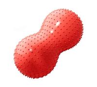Yunmeryker Peanut Ball 4 Core Exercise Ball Pilates Ball Stability Ball Sensory Chair PVC Material Designed to Improve Posture And Core Strength Suitable, Red
