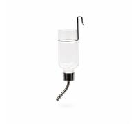 Yunmeryker Pet Drinking Bottle with Stainless Steel Ball Tip, Hanging Dispenser for Hamsters Guinea Pigs Small Animals, Fed Cage Mount Waterer, 350