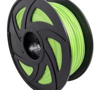 Yunmeryker PLA Filament 1.75mm 1kg Spool for 3D Printer, High Speed FDM Red Color, Toughness for Beginners, Green