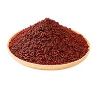 Yunmeryker Red Volcanic Fish Tank Rocks Gravel Base Layer, Permeable Stones for Potted Plants, Fits s & Succulents, Red Volcanic Rock, 3-6mm, 9-10 catties, finely screened