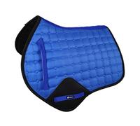 Yunmeryker Saddle Pad for Horses, Saddle Cushion, Seat Cushion, Sweat-absorbing, Made of Canvas for Equestrian Training, Trail Rides, And Dre, Blue
