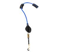 Yunmeryker Saxophone Carrying Strap, Padded Shoulder Strap, Adjustable Universal, Hook, Metal Rope Attachment for Comfortable Support for Music Lessons, Blue