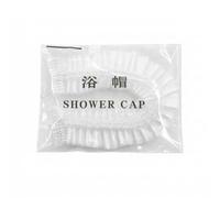 Yunmeryker Shower Water, Individually Wrapped Bath for Hotel Spa Salon Elastic Hair Universal Unisex, Solid Color, OPP Packaged High Pressure