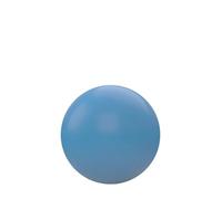 Yunmeryker Silicone Massage Ball with Solid Core for Muscle Relaxation, Double Myofascial Tool for Athletes, Foot and Back, Peacock Blue
