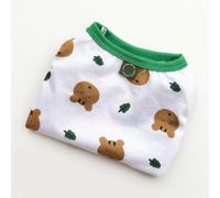 Yunmeryker Small Dog Vest and Cat Vest Tank Top, Polyester Thin Pet Vest with Fruit Print, Anti-Shedding Dog Vest for Ragdoll and British Shorthair Cats, M