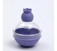 Yunmeryker Soft Drinks Ice Ball Maker for Home Bar, Modern Minimalist Style Kitchen Gadget with Lid, Easy Release Large Ice Sphere Maker for Whisky Ice, Purple, Purple