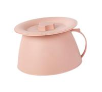 Yunmeryker Spit-Out Chamber Pot, Urinal with Lid, Sturdy PP Material, Easy to Clean, Suitable for Older Children, Camping Size, C