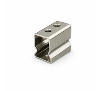 Yunmeryker Stainless Steel Screw Mounting LED Strip Holder for Secure Installation, LED Strip Bracket with Screws, U-Shaped , H-805 Clip for 4.8-6mm Profile