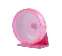 Yunmeryker Super Silent Hamster Wheel with Stand, 11cm Hamster Wheel Dwarf Gerbil Wheel, Solid Exercise Accessory for Small Rodents Pets