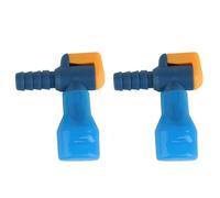 Yunmeryker Valve Tube for Water Bag Replacement Soft Silicone Suitable for Everyday Use Office, Bleu 4#, 50mm Bouchée