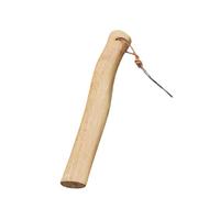 Yunmeryker Wooden Replacement Hatchet Handle Solid Wood Construction Comfortable Ergonomic Grip Short Wooden Wedge with PU Strap Suitable for Outdoor, 32x3.8x1.7cm
