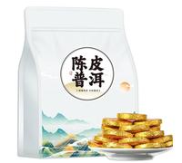 Yunnan Fermented Aged Tangerine Peel Pu'er Ripe Tea 500g (250g*2 Bags) Unique Tea Charm