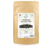 Yunnan Silver Tips White Tea Loose Leaf - Premium Tea from Yunnan, China (Silver Tips - White, 100g)