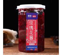 Yunnan specialty rose sauce 400g/can, rose tea, healthy Chinese tea, nutritious rose snacks, instant jam, ready-to-eat bread jam, side dish, delicious sauce, Dim sum, sweet snacks gifts (1 can)