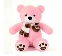 YunNasi Giant Teddy Bear 100cm XXL large stuffed animal,Pink