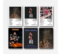 Yunneat A Set Of 6 Tate Poster Mcrae Vintage Music Album Cover Signed Wall Art Canvas Posters Room Decorative Aesthetic Print Decor 08x12inch(20x30cm) Style-4