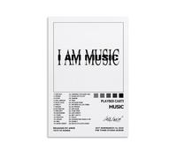 Yunneat Playboi Poster Carti Rapper Music Album Vintage Signed Cover Posters for Room Aesthetic Canvas Wall Art Bedroom Decor16x24inch(40x60cm)