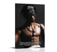 Yunneat Travis Poster Scott Music Album Cover Poster Decorative Painting Canvas Wall Posters And Art Picture Print Modern Family Bedroom Decor Posters 12x18inch(30x45cm)