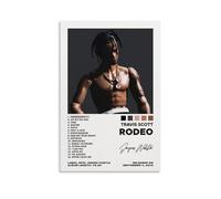 Yunneat Travis Poster: Scott Rapper Music Album Art - Modern Family Bedroom Decor - 12x18inch (30x45cm)