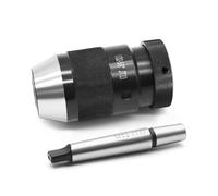 Yunnergo 1/32"- 5/8" Super Heavy Duty Drill Press Chuck with MT2-JT33 Drill Chuck Arbor, Self-tightening Keyless JT33 Mount (Drill Chuck with Arbor)