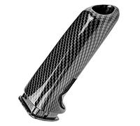 Yunnergo Carbon Fiber Handbrake Brake Handle Cover Compatible with F20 F21 F22 F30 F32 F33 M3 M4 E46 E84 E90 E60 E61 F31 F80 F82 2010-2019