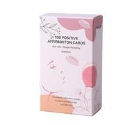YUNNIAN 100 Sheets Inspirational Motivational Cards for Women Positive Affirmation Cards Daily Affirmations