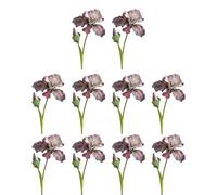 YUNNIAN 10Pcs Realistic Artificial Flower 17.7Inch for Vase Flower Arrangements Wedding Table Centerpieces Home