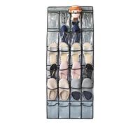 YUNNIAN 12/24 Grids Over The Door Shoe Organizers Hanging Shoe Organizers Shoe Rack Space Saving Shoe Storage