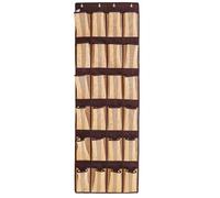 YUNNIAN 12/24 Grids Over The Door Shoe Organizers Hanging Shoe Organizers Shoe Rack Space Saving Shoe Storage