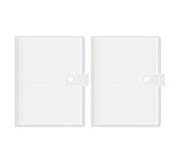 YUNNIAN 2pcs Insert Page Album Small File Organiser Bag with 80/84/160 Slots Large Capacity for Easy Classification Easy