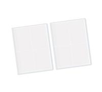 YUNNIAN 2pcs Insert Page Album Small File Organiser Bag with 80/84/160 Slots Large Capacity for Easy Classification Easy