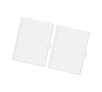 YUNNIAN 2pcs Insert Page Album Small File Organiser Bag with 80/84/160 Slots Large Capacity for Easy Classification Easy