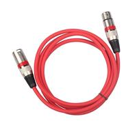 YUNNIAN 2pcs Microphone Cable 10ft Balanced Sound Cord Male to Female Cable Simple Installation for Studio & Stage