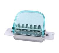 YUNNIAN 6 Hole Paper Puncher Six Hole Punching Machine Portable Clear Manual Puncher Office School Supplies