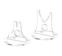 YUNNIAN Acrylic Block Holder Adjustable Slots Compact Tool Storage Rustproof Design for Chefs and Restaurants Acrylic Cutter Organizers