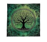 YUNNIAN Big Tree Pattern Tarots Tablecloth Divinations Card Table Cloth Tapestry Astrology Witchcrafts Deck Cloth Decoration Divinations Card Table Wall Decors