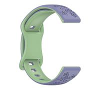 YUNNIAN Double Color Silicone Straps Washable Bracelets Waterproof Belt for Watch 7 Fitness Devices Band Easy Releases