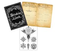 YUNNIAN Goth Occult Ritual Ceremony Notebook Tarot Tracking Journal Notepads for Daily Journaling with 42 Sheets