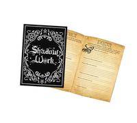 YUNNIAN Goth Occult Ritual Ceremony Notebook Tarot Tracking Journal Notepads for Daily Journaling with 42 Sheets