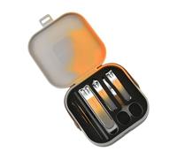 YUNNIAN Manicure Set,Nails Clippers Set,7Pcs Stainless Steels Nails Care Kits Pedicure Set with Travel Case Women