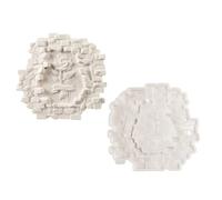 YUNNIAN Rose Flower in Brick Wall Silicones Mold for Epoxy Resins Crafting and DIYer Wall Decors Art Projects Nonstick