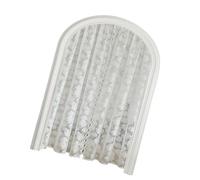 YUNNIAN Victorian Florals Lace Curtains Drape Curtain Shade for Living Room and Bedroom Light Filtering Sheer Panels