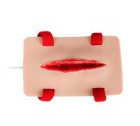 YUNNIAN Wound Bleeding Control Trainer Model Realistic Simulation Skin Wound Model for Student Healthcare Professional