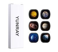 YUNRAY Galaxy Projector Disc - Ultra HD Projector Slide, Compatible with YUNRAY Galaxy Projector Pro and Model SKE-TKQ01 & BL-DQY02 (Pro Version) Projectors - 6 Disc Set