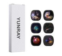 YUNRAY Realistic Discs, 6 Piece Ultra Clear 5K Projection Slides for Home Planetarium, Ultra HD Slides for Galaxy Projector Pro, Projector Not Included (Nebula 2)