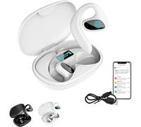 Yunrui Meacode AI Translation Earbuds Instant Multilingual Translation with Noise Reduction and Offline Mode (White)