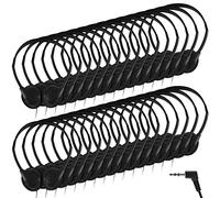 Yunsailing 30 Pack Class Set Headphones for Kids Students Bulk Classroom Headsets Adjustable School Earphones On Ear with 3.5mm Jack for Youth Adults, Teacher Must Have Supplies(Black)
