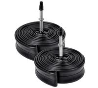 YunSCM 2 Pack 700C Bike Tubes 700x18C 700x19C 700x20C 700x21C 700x22C 700x23C 700x25C (ETRTO:18/25-622) FV48mm Presta Valve 700C Tubes Compatible With 700x18C/19/20C/21C/22C/23C/25C Bicycle Tyres