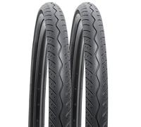 YunSCM 2 Pack Foldable 24 Inch Tyres 24 x 2.0 ETRTO 54-507 Compatible 24x1.95 24x2.0 24x2.10 City/Road Bicycle Tyres