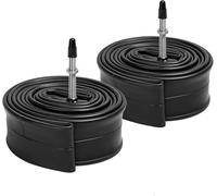 YUNSCM 2-PCS 24" Bike Tubes 24x2.125/2.40 FV48mm Presta Valve 24" Bicycle Tubes Compatible with 24x2.125 24x2.25 24x2.30 24x2.35 24x2.40 Bike Bicycle Tire Tubes